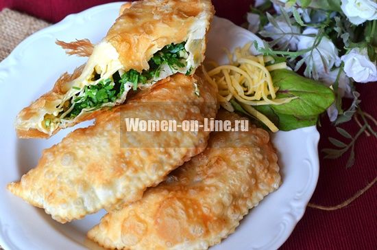 чебуреки с сыром рецепт с фото пошаговый